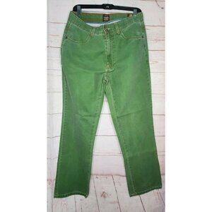 Rare Mint Condition Red Head Green Men’s Zip-Up Jeans Size 31x30.5 – Stylish